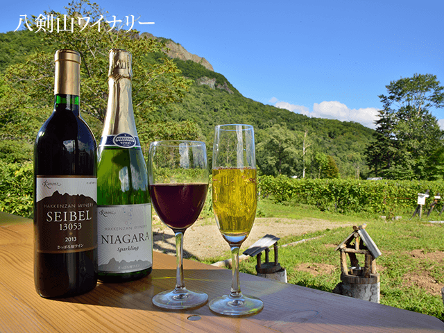 八剣山エリア(果樹園・ワイナリー)